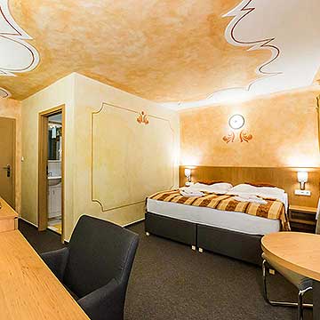 Interior of Room no. 4 in Pension Galko - accommodation in Český Krumlov